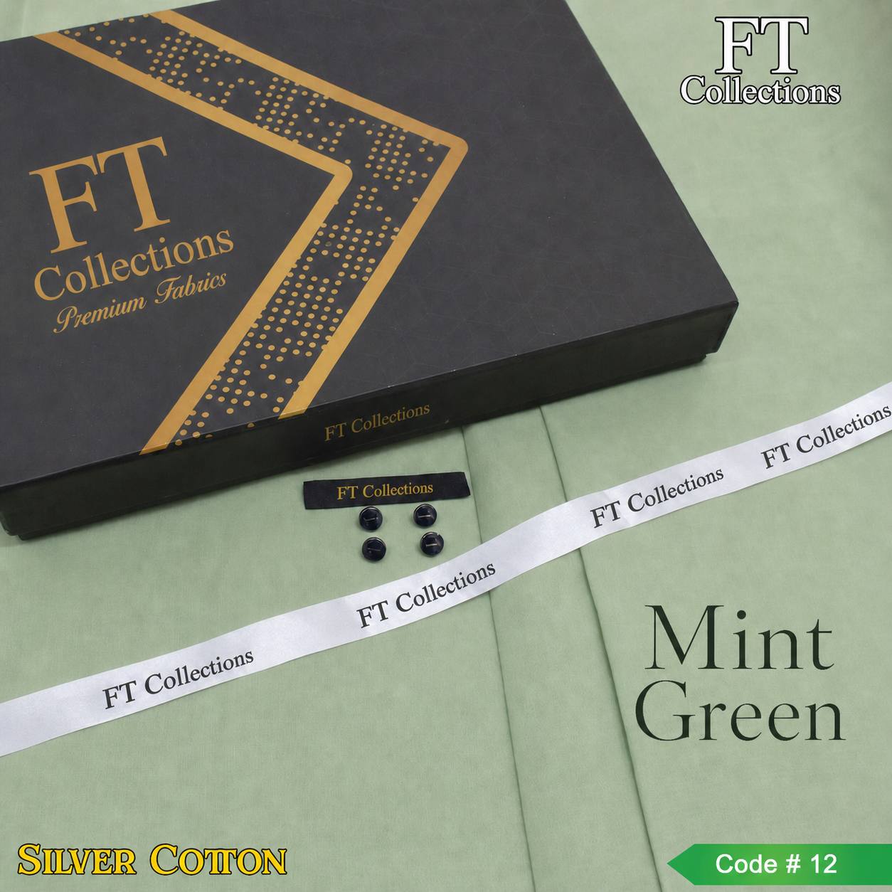 Dynasty Cotton ( Mint Green )