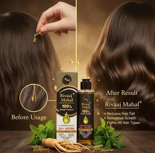 Rivaaj Mahal 100% Herbal Hair Oil