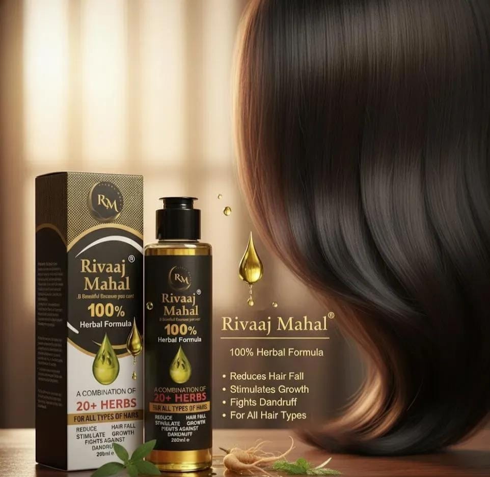 Rivaaj Mahal 100% Herbal Hair Oil