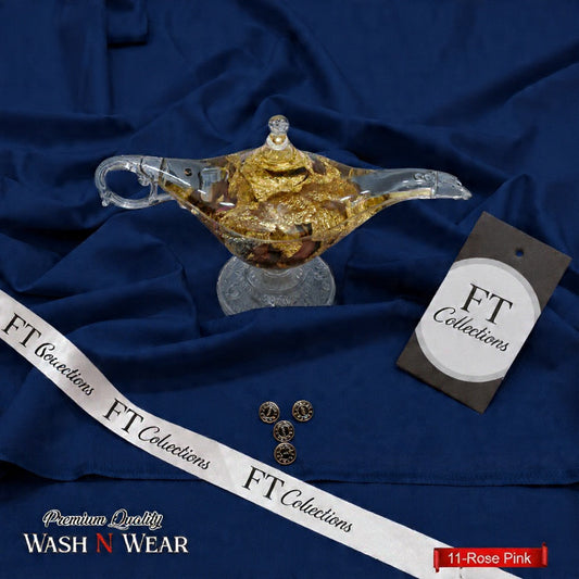 Wash N Wear  ( Navy Blue  )