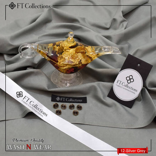 Wash N Wear  ( Silver Grey  )