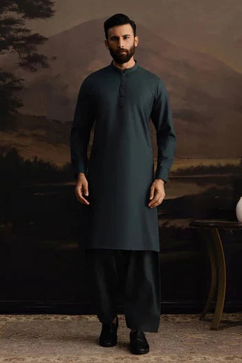 Wash N Wear  ( Rice Dark Green  )