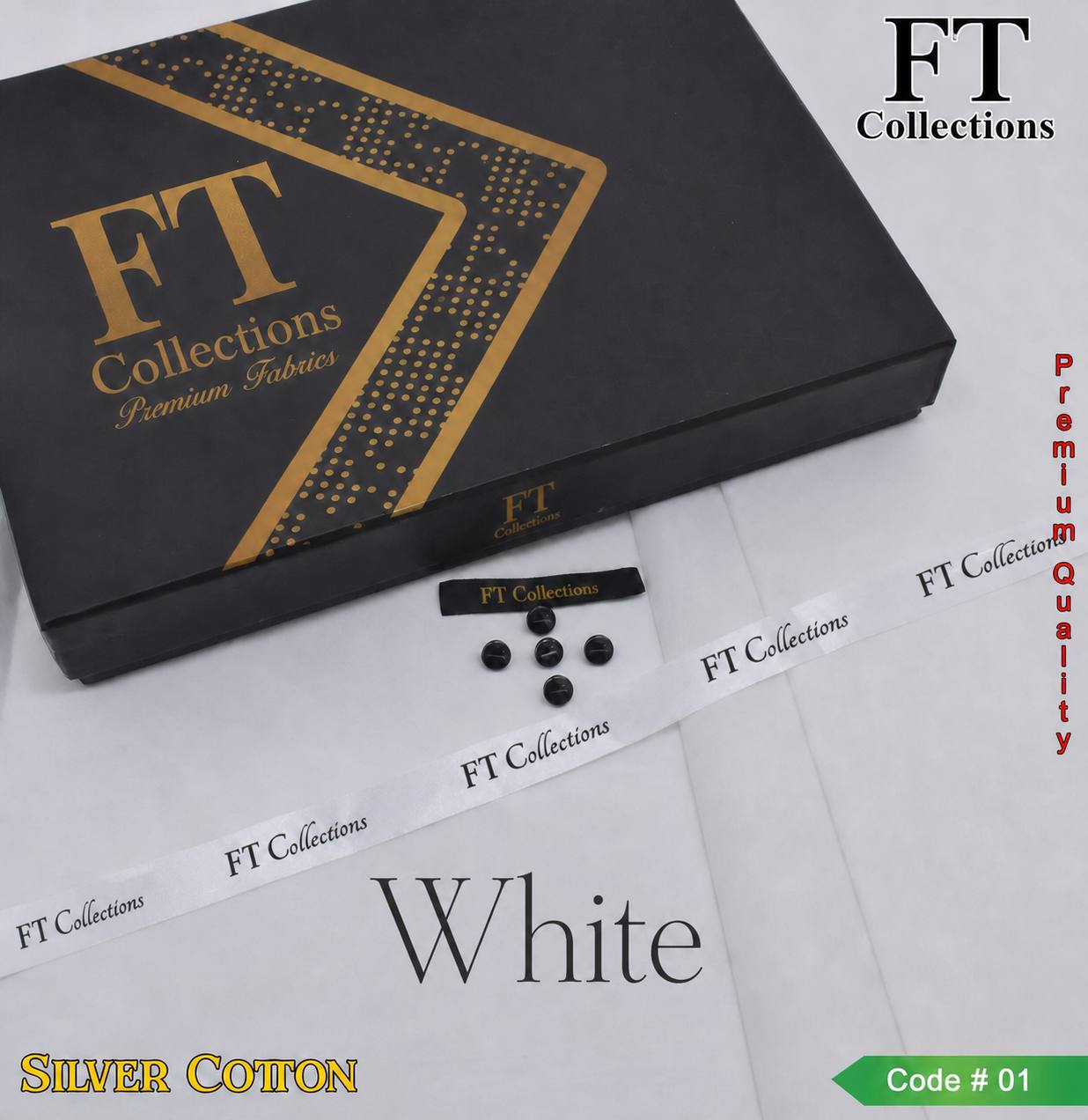 Dynasty Cotton  (  White  )