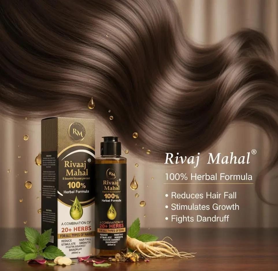 Rivaaj Mahal 100% Herbal Hair Oil